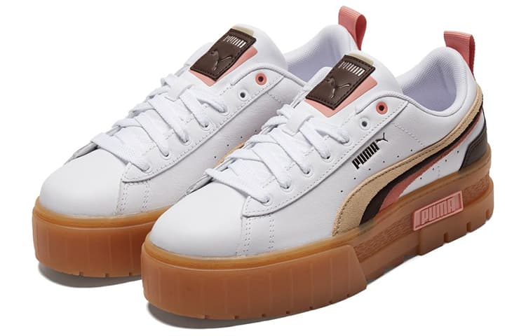 Кроссовки PUMA Mayze Triplex White Brown - изображение 3