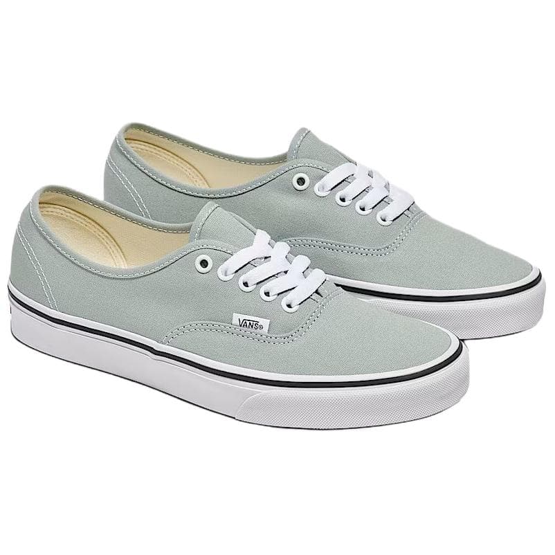 Кроссовки Vans Аутентичные низкие кеды для скейтбординга женские серые - изображение 2
