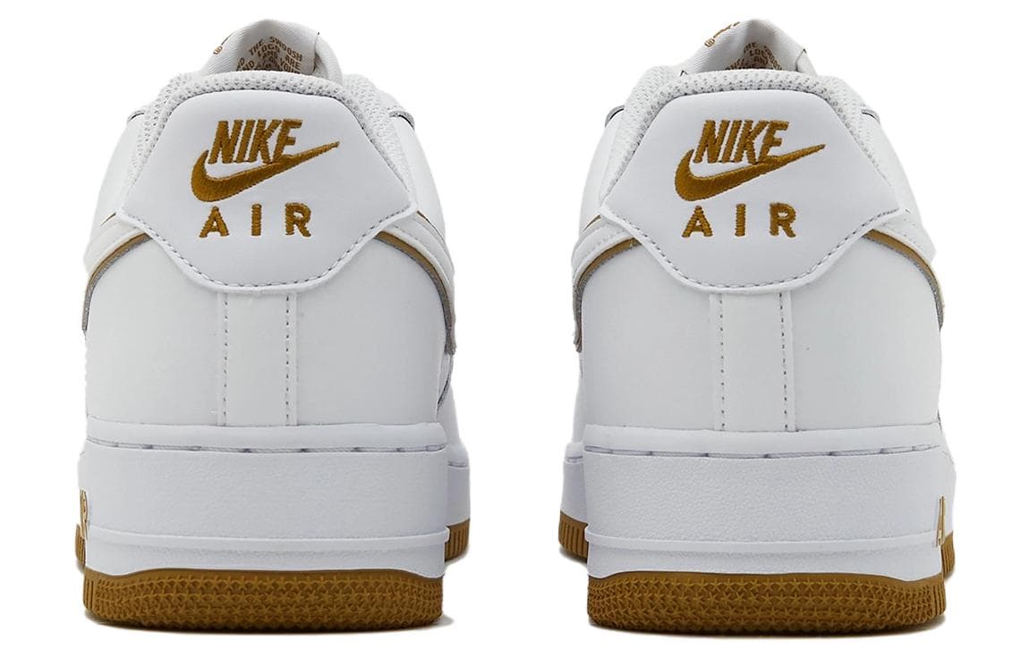 Кроссовки Nike Air Force 1 Low White Brown — фото 4