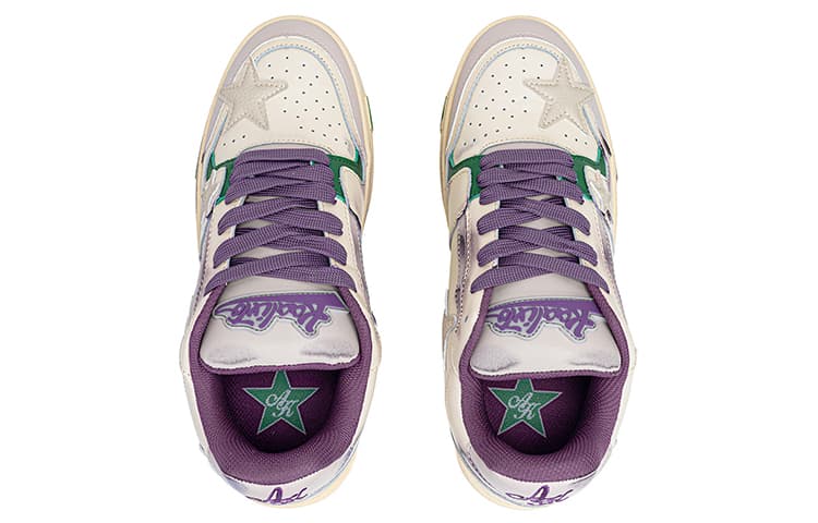 Кроссовки KAALIXTO Help Stars Purple - изображение 4