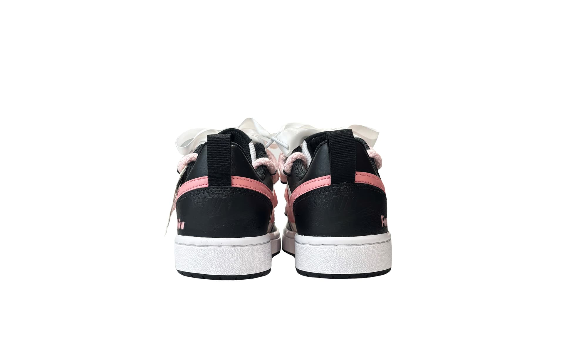 Кроссовки Nike Court Borough Low 2 Black Pink - изображение 4