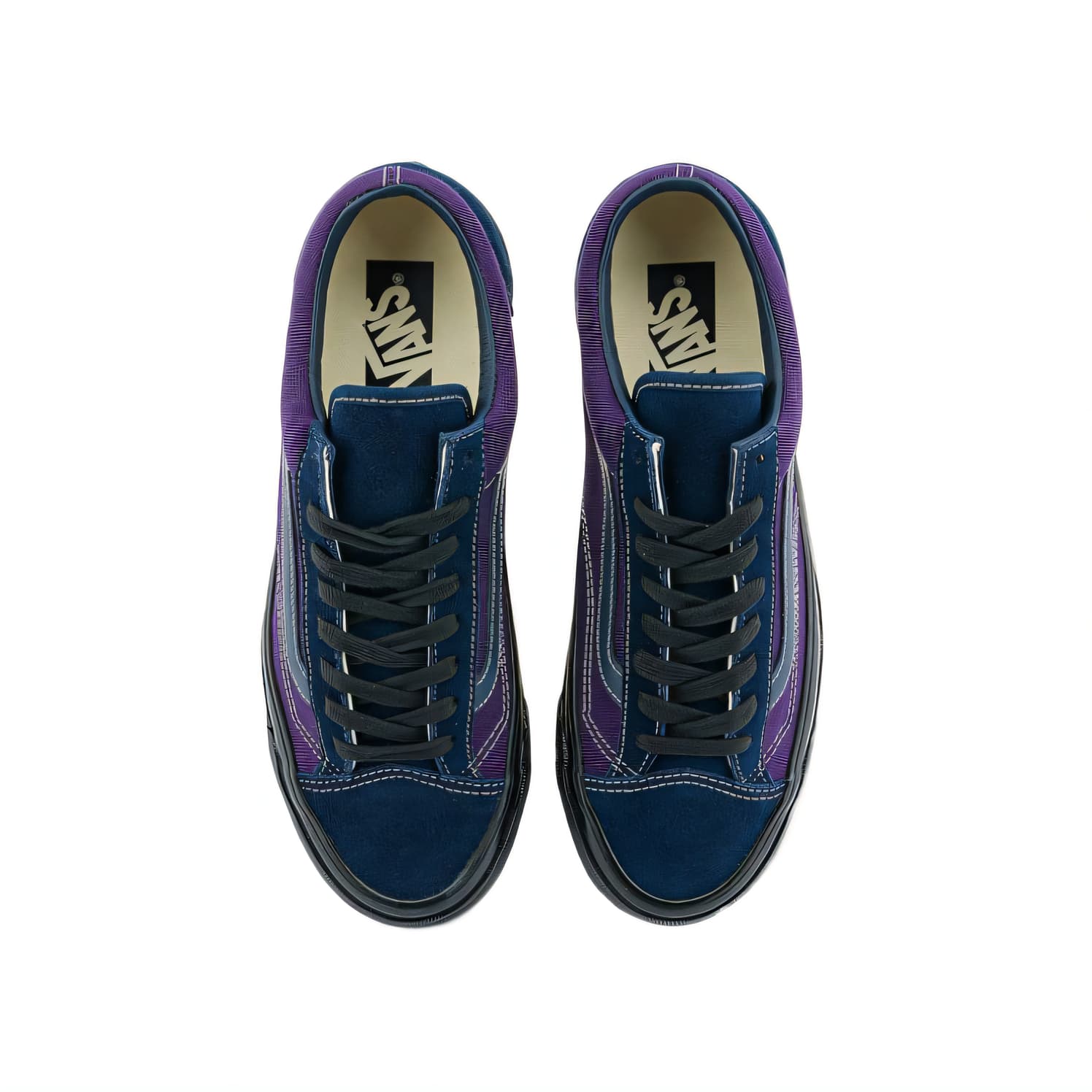 Кроссовки Vans Old Skool 36 Low Топ Скейтборд Кроссовки Унисекс Синие - изображение 4
