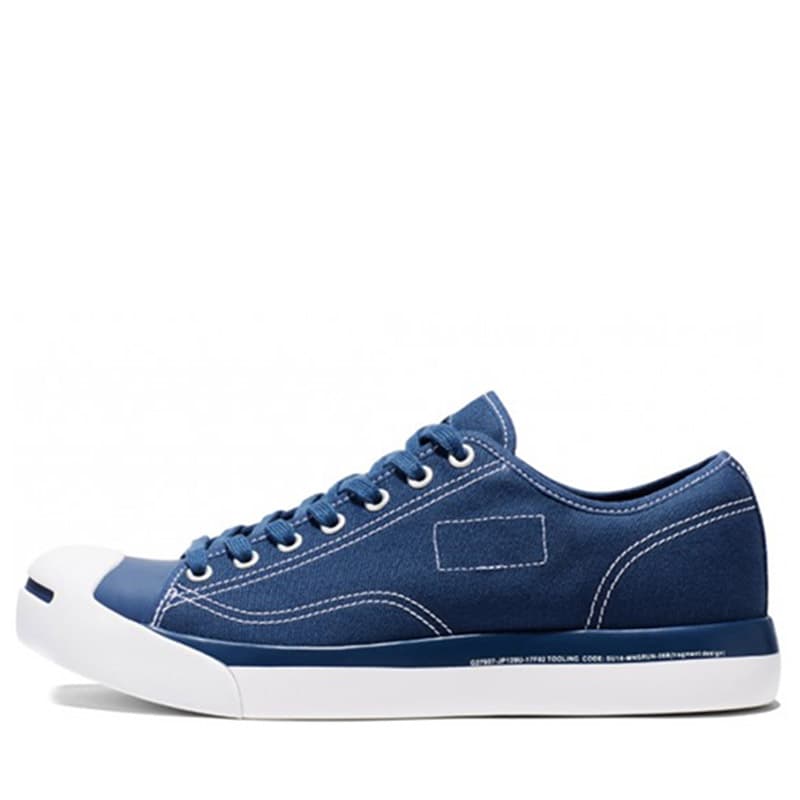 Кроссовки Fragment Design x Converse Jack Purcell Modern Denim Blue - изображение 7