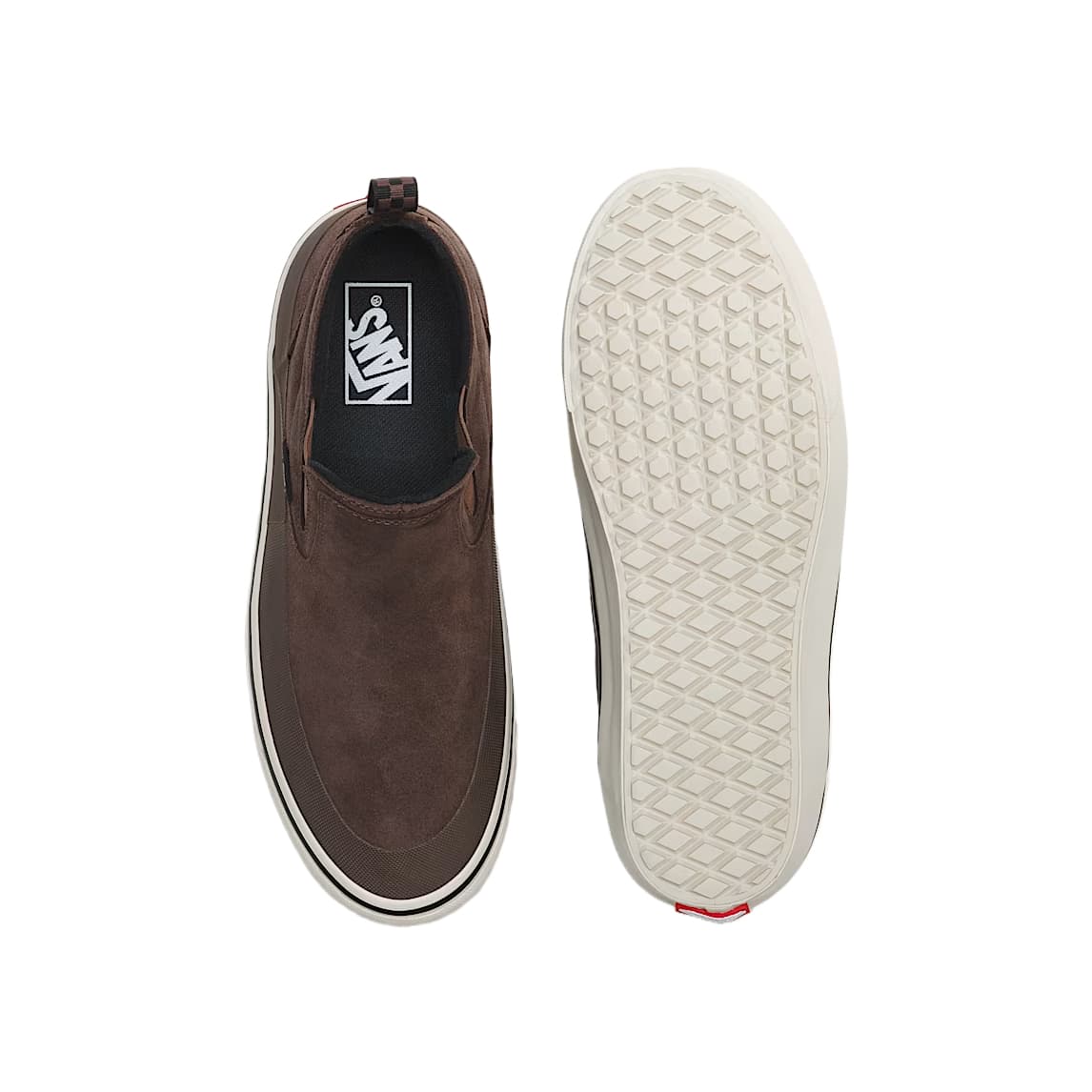 Кроссовки Vans Кеды для скейтбординга Коричневый Унисекс - изображение 4