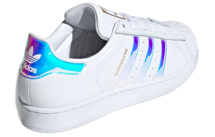 Кроссовки adidas Superstar White Silver - изображение 4