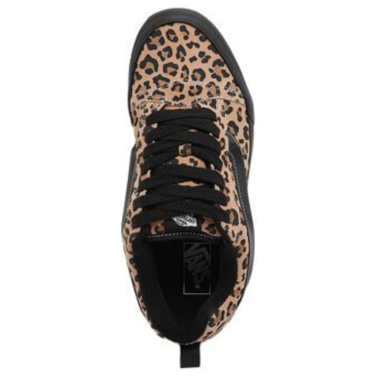 Кроссовки Vans Knu Skool Low Топ Скейтборд Обувь Женская Черная Желтая - изображение 4