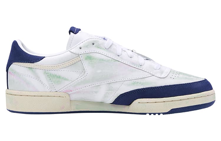 Кроссовки RANDOMEVENT x Reebok Club C 85 White Blue - изображение 2