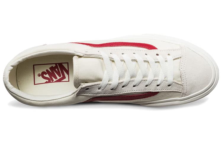 Кроссовки Vans Style 36 Marshmallow Racing Red - изображение 4
