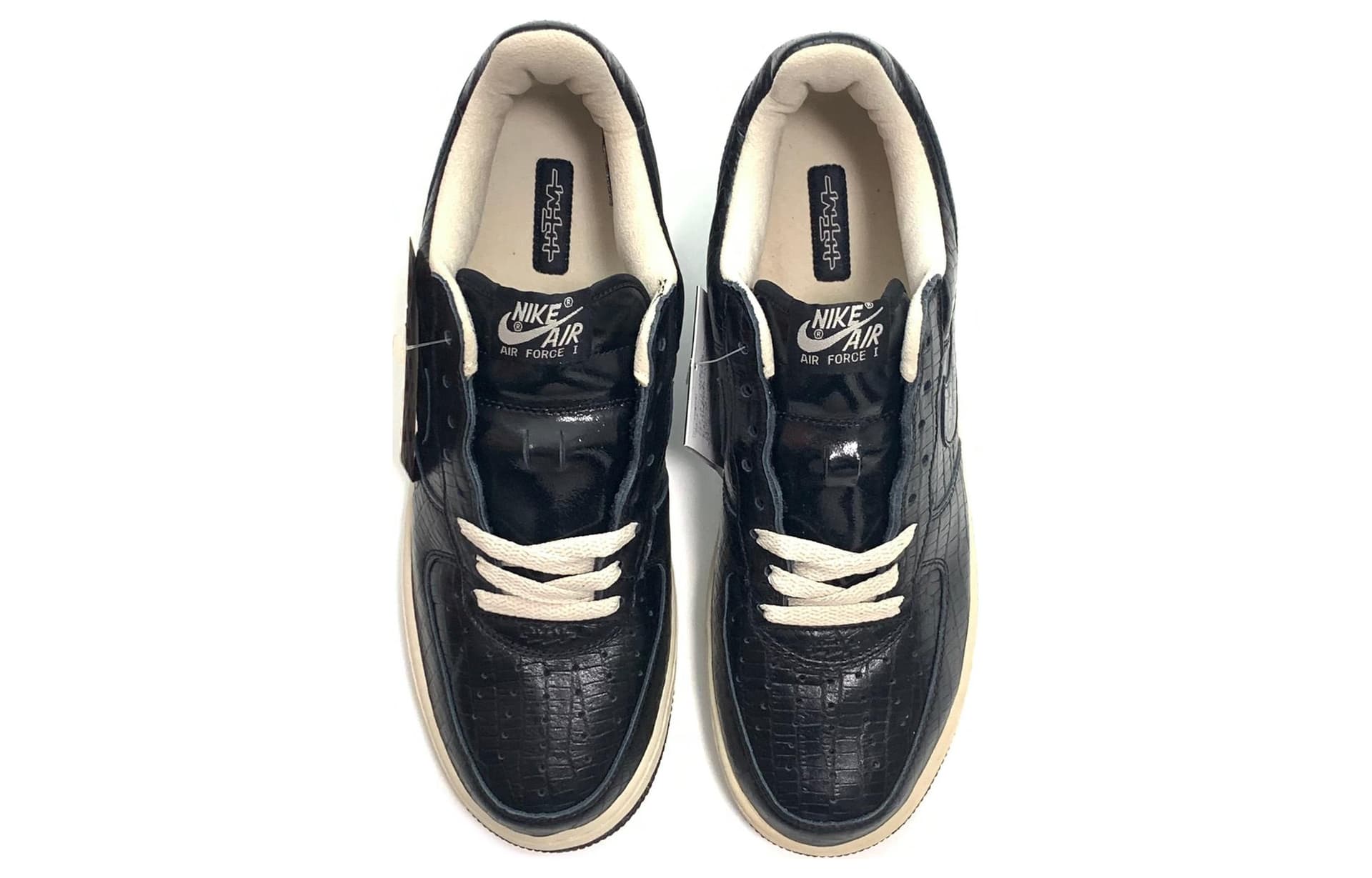 Кроссовки Nike Air Force 1 Low HTM 2 Black Croc — фото 4