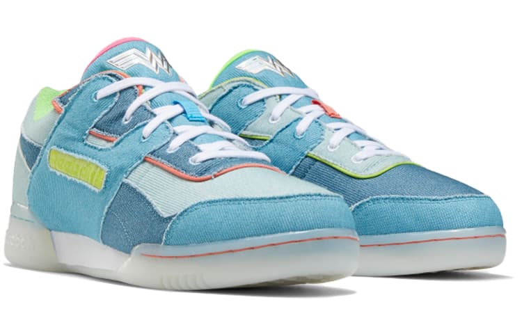 Кроссовки Reebok Workout Plus Blue - изображение 3