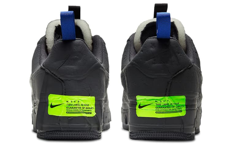 Кроссовки Nike Air Force 1 Low Experimental Black Green — фото 5