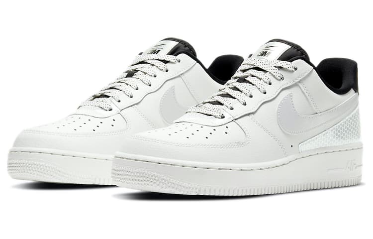 Кроссовки 3M x Nike Air Force 1 Low White Silver — фото 3