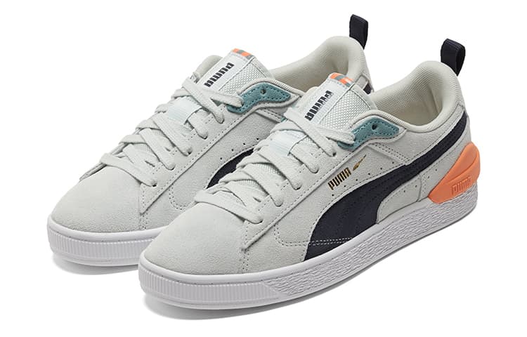 Кроссовки PUMA Suede Bloc Grey - изображение 3