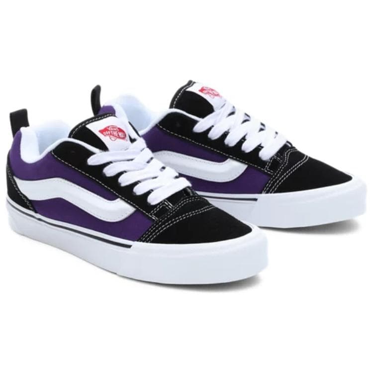 Кроссовки Vans Knu Skool Purple Black - изображение 4