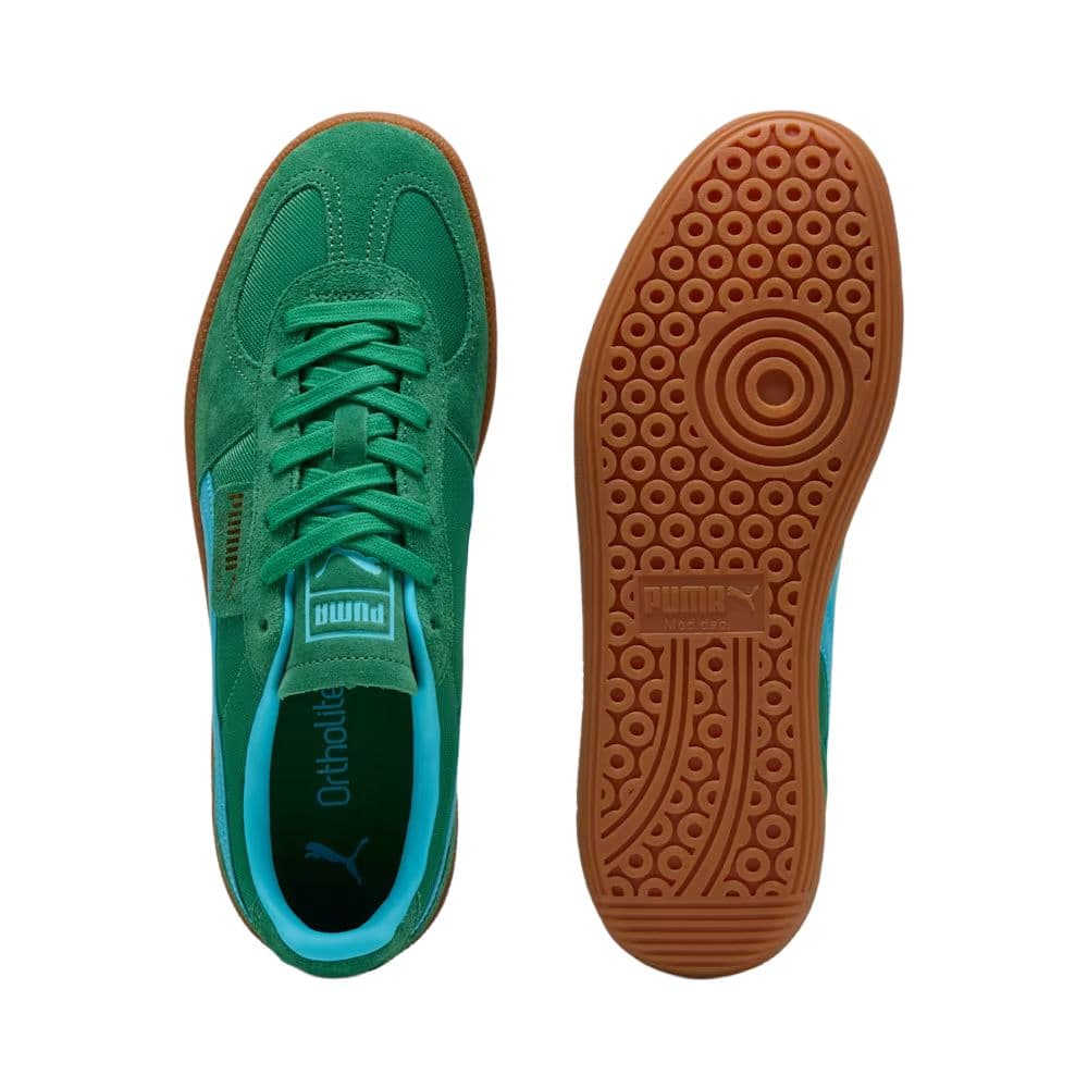 Кроссовки PUMA Palermo Vintage Устойчивые к истиранию Низкие кеды немецкой армии (GAT) Унисекс Зеленые - изображение 4