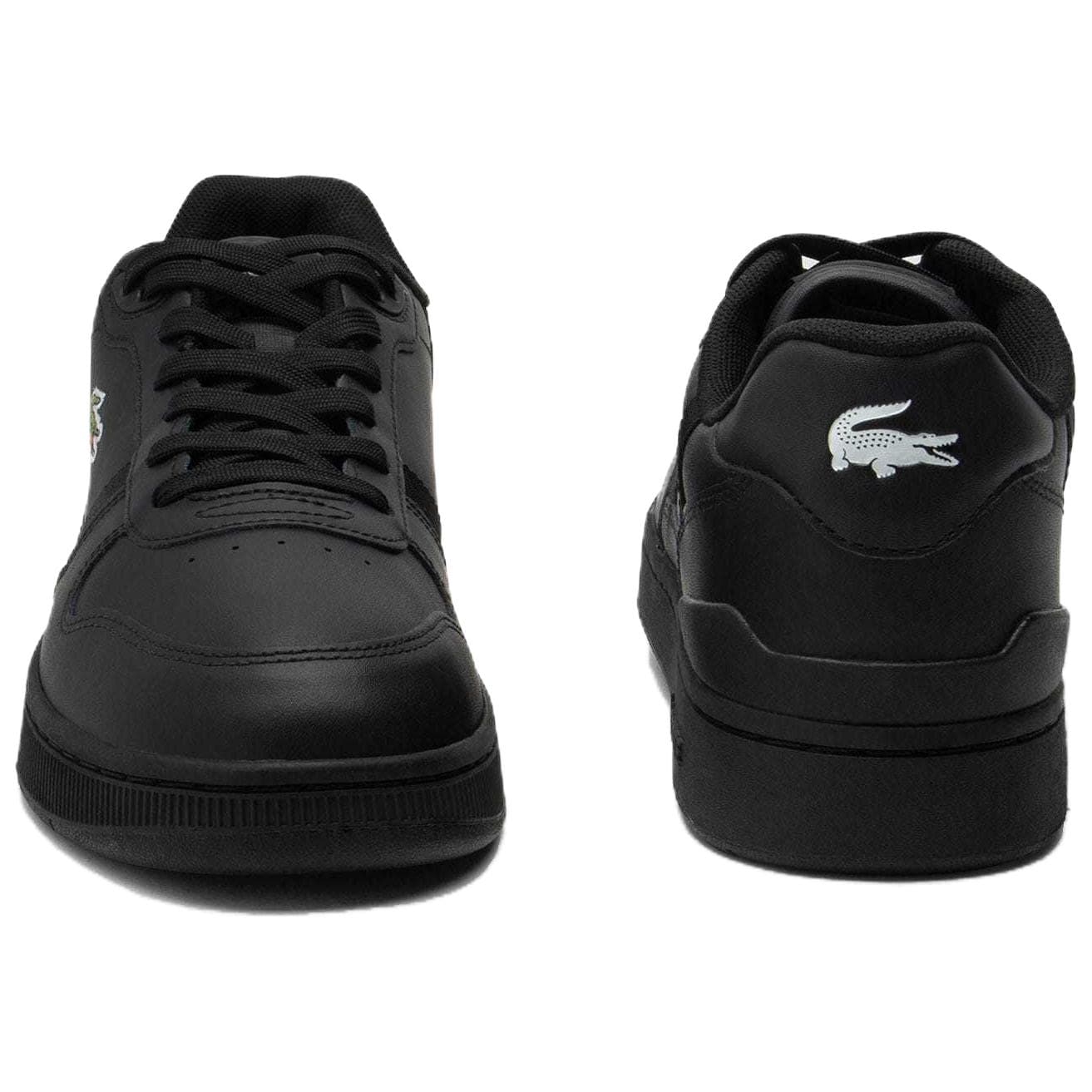 Кроссовки LACOSTE T Низкая заколка Скейтборд Кроссовки Мужские Черные - изображение 5