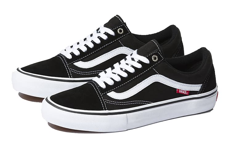 Кроссовки Vans Old Skool Pro Black White - изображение 4