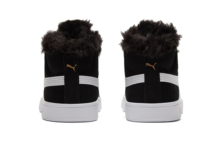 Кроссовки PUMA Smash V2 Mid Black - изображение 5