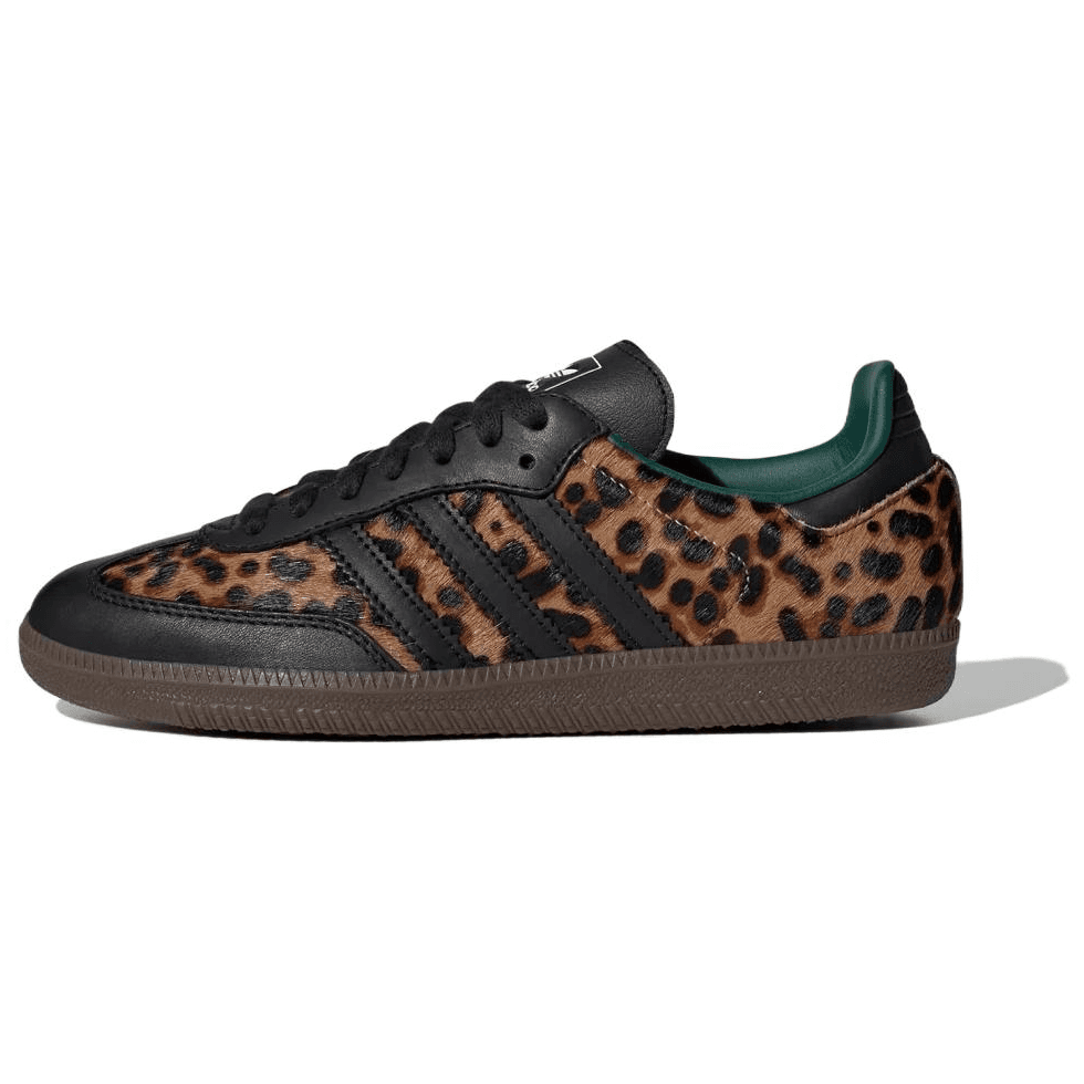 Кроссовки Adidas Originals Samba OG Low Топ Скейтборд Обувь Женская Коричневая Черная - изображение 1