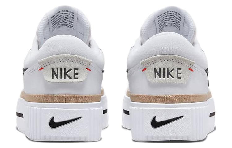Кроссовки Nike Court Legacy Lift White Black Brown - изображение 3