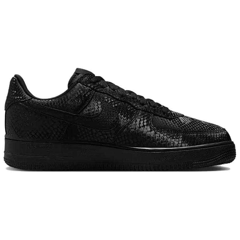 Кроссовки Nike Air Force 1 Дышащие Низкие Кроссовки для Скейтбординга Мужские Черные - изображение 2