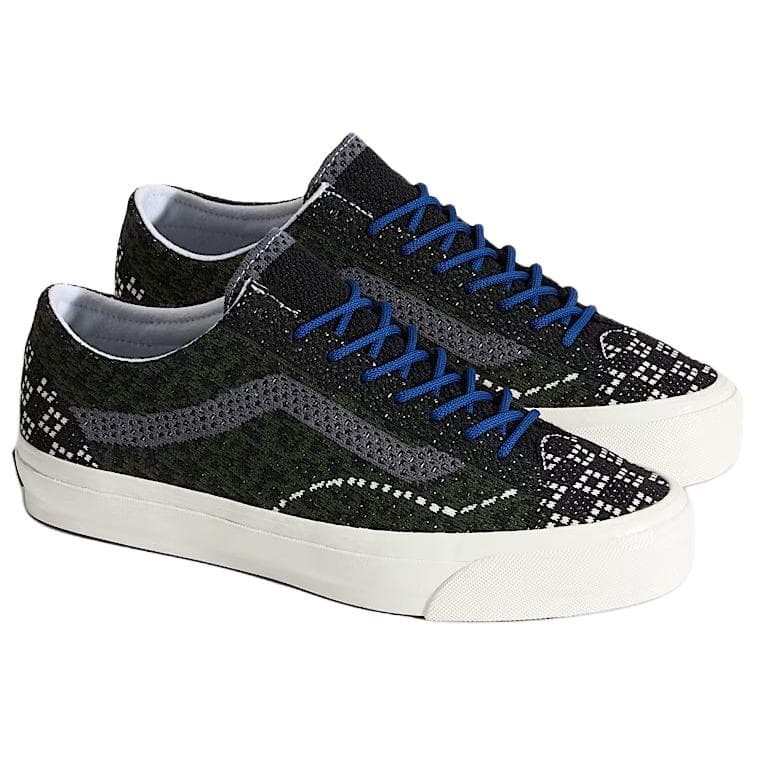 Кроссовки Vans Premium Old Skool Ткань Противоскользящая Амортизация Низкие Кеды Скейтборд Обувь Унисекс - изображение 3