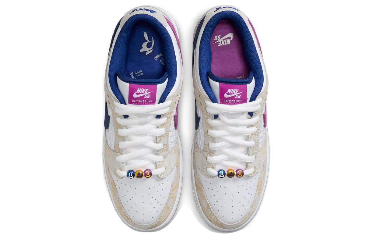 Кроссовки Nike Dunk SB "Pure Platinum and Vivid Purple" — фото 4