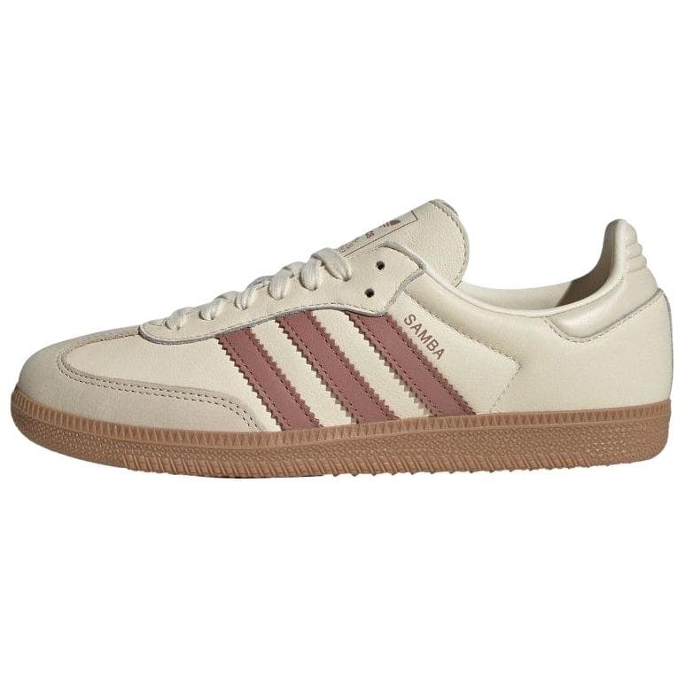 Кроссовки Adidas Originals Samba OG Скейтборд Обувь Женская Кремово-Белая - изображение 1