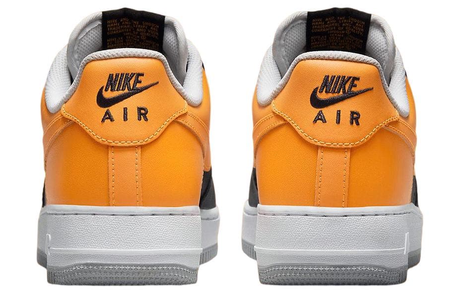 Кроссовки Nike Air Force 1 Low Yellow Black — фото 4