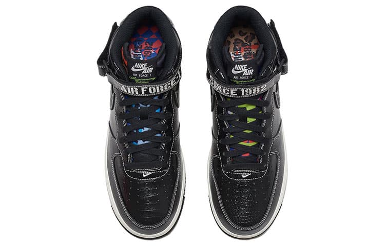 Кроссовки Nike Air Force 1 LX "Anniversary Edition" Black — фото 4