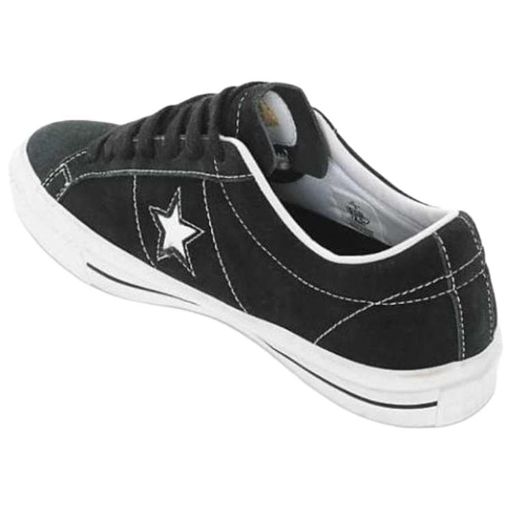 Кроссовки Converse One Star Pro Повседневная обувь для скейтборда Лоу-топы Мужской Черный - изображение 5