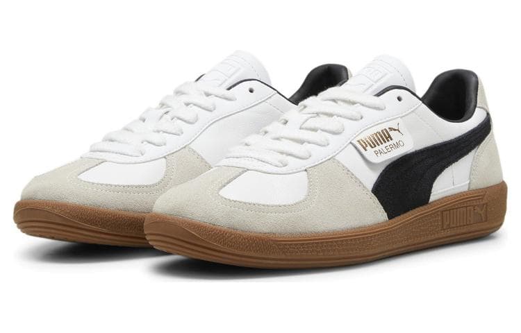Кроссовки PUMA Palermo White Grey Black - изображение 4