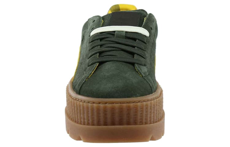 Кроссовки PUMA Rihanna Fenty Cleated Creeper Suede Green - изображение 4