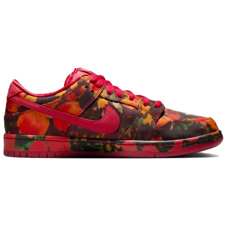 Кроссовки Волшебник страны Оз X Nike Dunk SB Dunk Low 'Рубин Slipper' Тонкая подошва противоскользящая устойчивая к истиранию - изображение 2