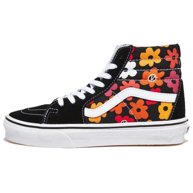 Кроссовки Vans SK8 HI Высокие кеды Скейтборд Обувь Женская Черно-белая - изображение 1