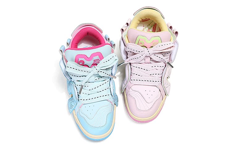 Кроссовки ADCDAVINCI Blue Pink - изображение 5