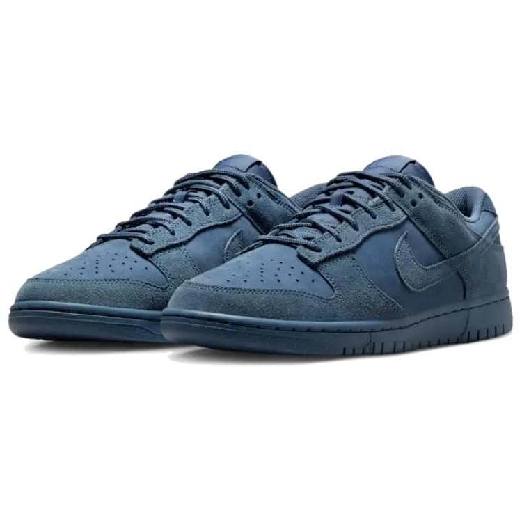 Кроссовки Nike Dunk кожа низкий топ скейтборд обувь мужская синяя - изображение 3