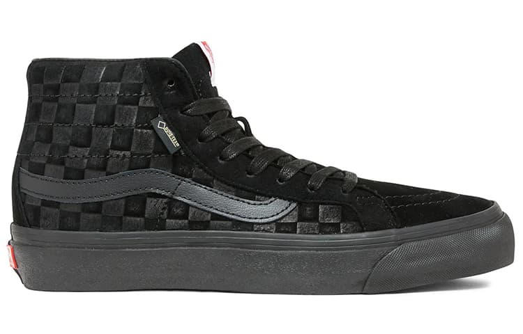 Кроссовки Gore-Tex x Vans SK8 LX All Black Checkerboard - изображение 2