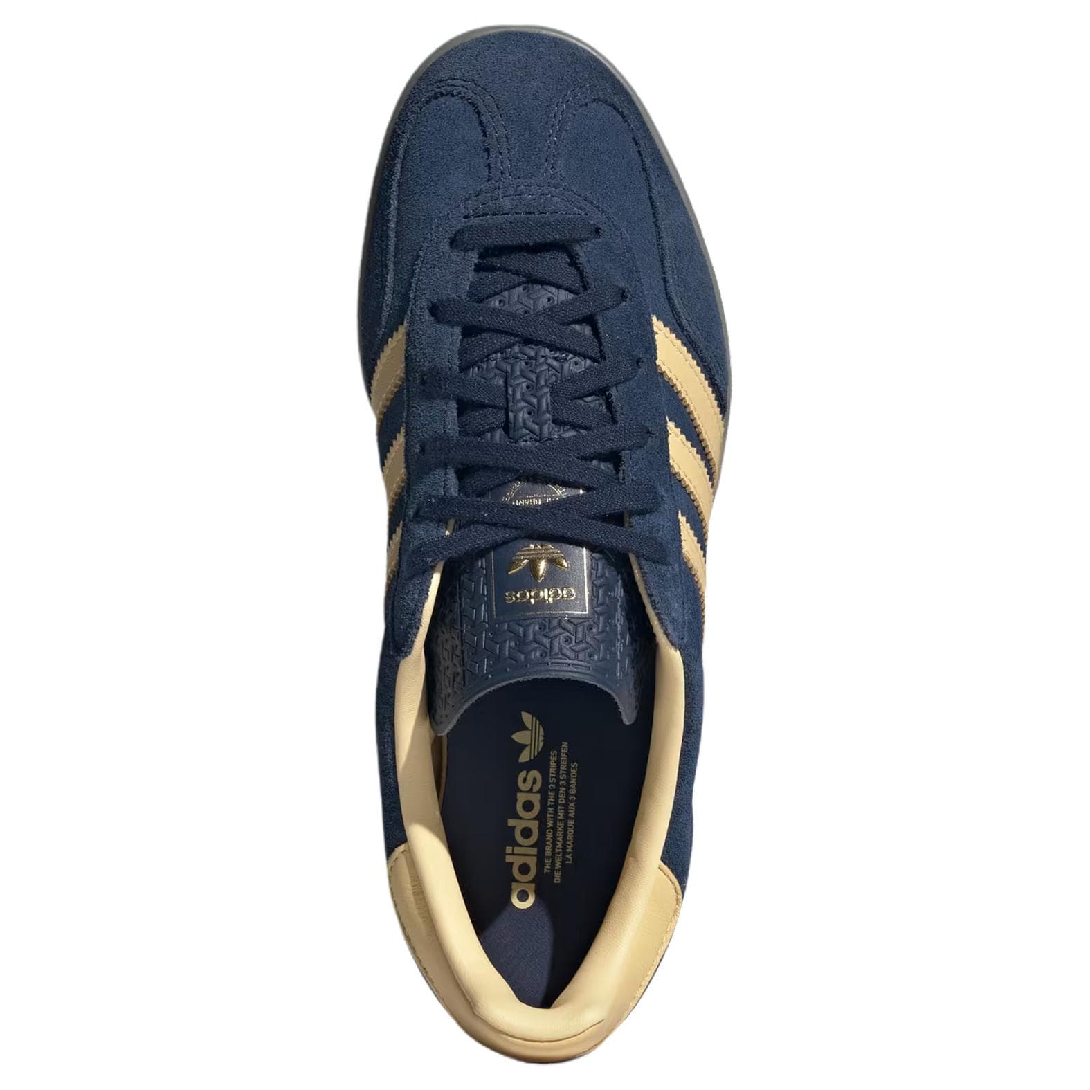 Кроссовки Adidas Originals Gazelle Кеды немецкой армии (GAT) Женские Синие - изображение 4
