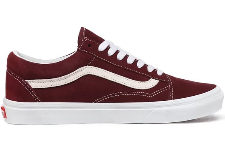 Кроссовки Vans Old Skool Burgundy - изображение 2