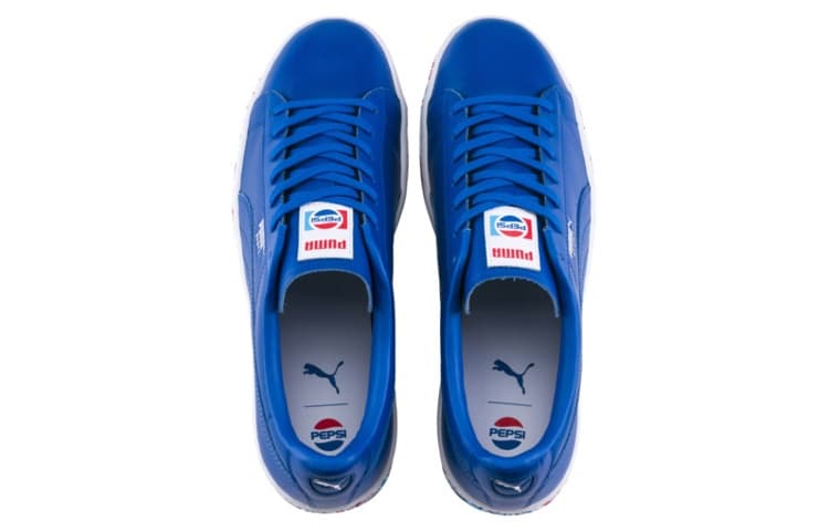 Кроссовки PEPSI x PUMA Basket Logo - изображение 4