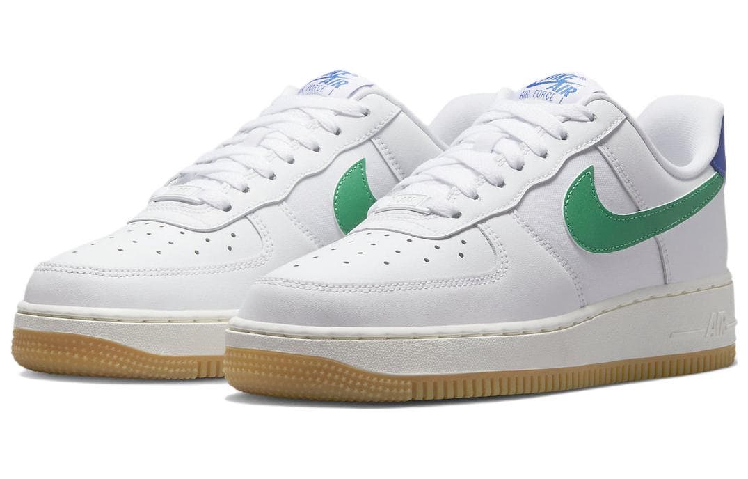 Кроссовки Nike Air Force 1 Low White Green — фото 3