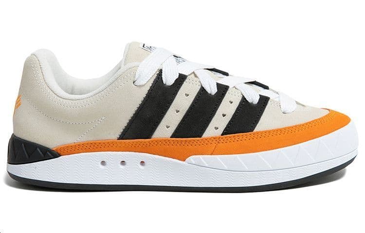 Кроссовки HUMAN MADE x adidas Retro Shark Low Light Grey Orange - изображение 2