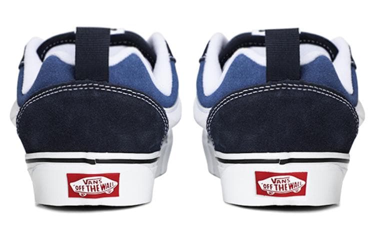 Кроссовки Vans Knu Skool Blue White - изображение 4