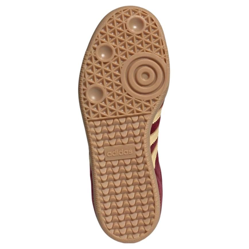 Кроссовки Adidas Originals Samba Low Топ Скейтборд Кроссовки Женские Красный Бежевый - изображение 6