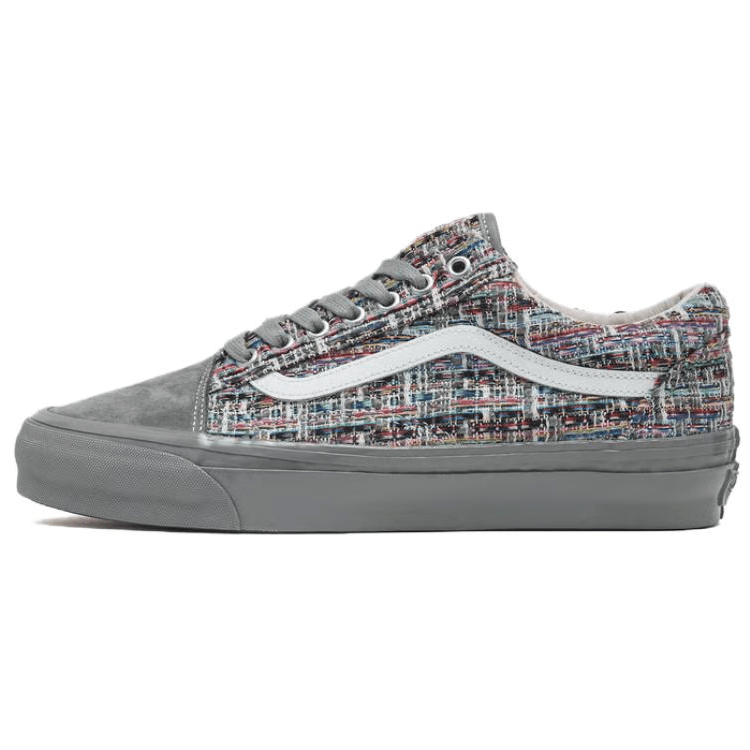 Кроссовки Vans Old Skool Low Топ Скейтборд Обувь Унисекс Серый - изображение 1