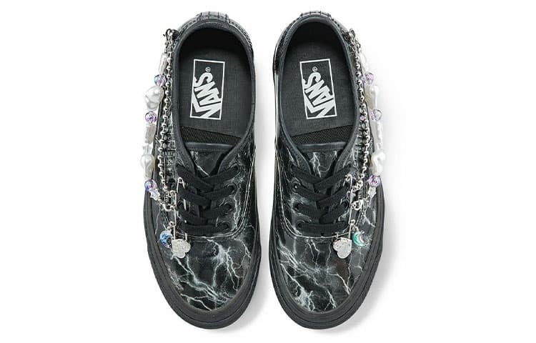 Кроссовки Vans Style 44 Black - изображение 3