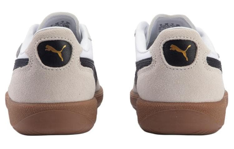 Кроссовки PUMA Palermo Устойчивые к истиранию Низкие Кеды Немецкий Армейский Унисекс Серый Черный - изображение 3