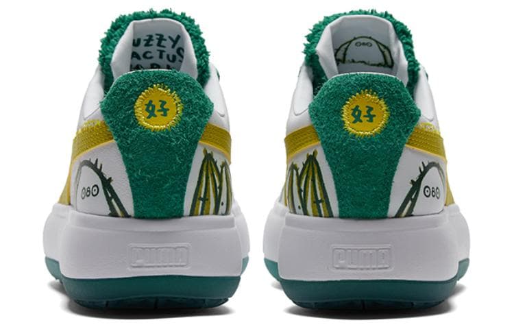 Кроссовки FLABJACKS x PUMA Suede Mayu "Fuzzy Cactus Park" - изображение 4