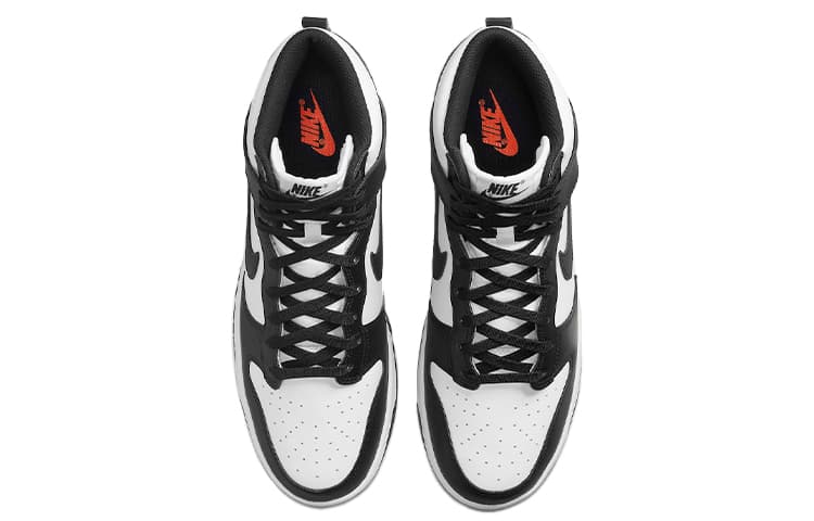 Кроссовки Nike Dunk Retro High Black White - изображение 4